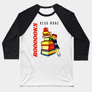 READ MORE BOOKS Baseball T-Shirt